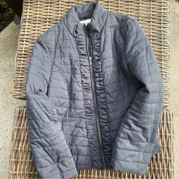 BLACK Puffer Fall Jacket - Picture 2 of 4